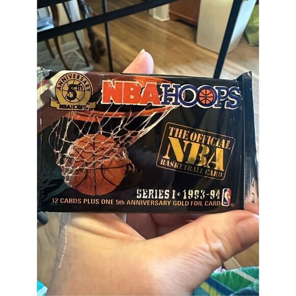 NEW NBA HOOPS BASKETBALL 93-94 Series 1 DRAFT LISTINGS - Picture 4 of 4